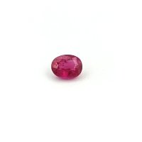 0.66 ct Oval Red Natural Ruby