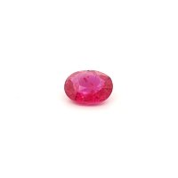 0.74 ct Oval Red Natural Ruby