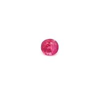 0.47 ct Cushion Red Natural Ruby