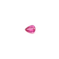 0.41 ct Pear Red Natural Ruby