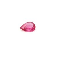 0.60 ct Pear Red Natural Ruby