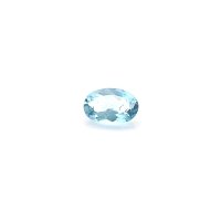 0.46 ct Oval Blue Natural Aquamarine