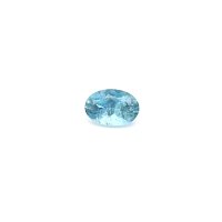 0.48 ct Oval Blue Natural Aquamarine