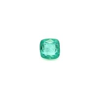 1.57 ct Cushion Green Natural Emerald