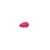 0.30 ct Pear Red Natural Ruby