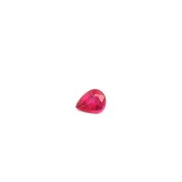 0.23 ct Pear Red Natural Ruby