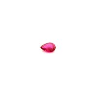0.23 ct Pear Red Natural Ruby