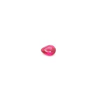 0.21 ct Pear Red Natural Ruby