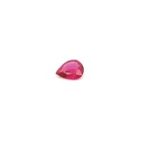 0.28 ct Pear Red Natural Ruby