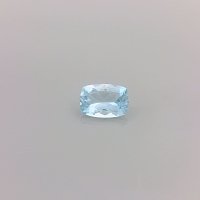 0.47 ct Cushion Blue Natural Aquamarine