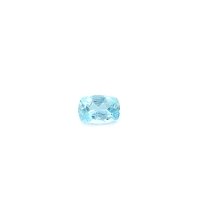 0.49 ct Cushion Blue Natural Aquamarine