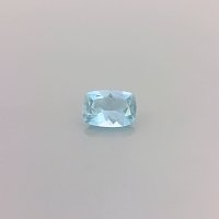 0.47 ct Cushion Blue Natural Aquamarine