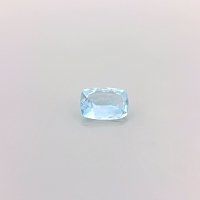 0.40 ct Cushion Blue Natural Aquamarine