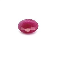 2.03 ct Oval Red Natural Ruby