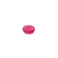 0.68 ct Oval Red Natural Ruby