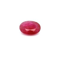 1.87 ct Oval Red Natural Ruby