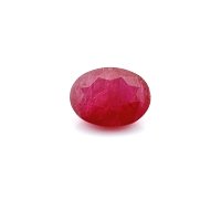 2.46 ct Oval Red Natural Ruby