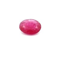 1.99 ct Oval Red Natural Ruby