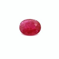 2.35 ct Oval Red Natural Ruby