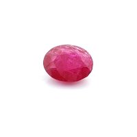 2.84 ct Oval Red Natural Ruby