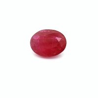 2.75 ct Oval Red Natural Ruby