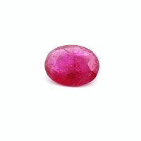 2.10 ct Oval Red Natural Ruby