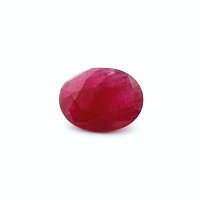 3.48 ct Oval Red Natural Ruby