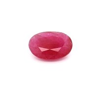 3.44 ct Oval Red Natural Ruby
