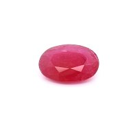 2.99 ct Oval Red Natural Ruby