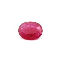 2.57 ct Oval Red Natural Ruby