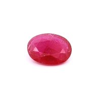 3.08 ct Oval Red Natural Ruby