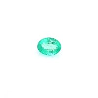 0.57 ct Oval Green Natural Emerald