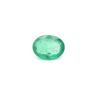 1.25 ct Oval Green Natural Emerald
