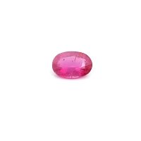 0.87 ct Oval Red Natural Ruby