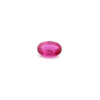0.66 ct Oval Red Natural Ruby