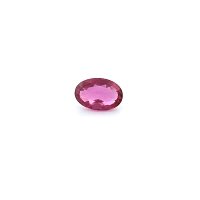 0.46 ct Oval Red Natural Ruby
