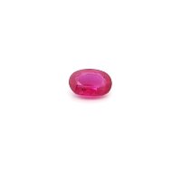 0.68 ct Oval Red Natural Ruby
