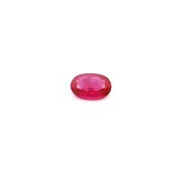 0.45 ct Oval Red Natural Ruby