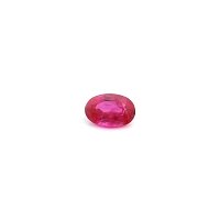 0.55 ct Oval Red Natural Ruby