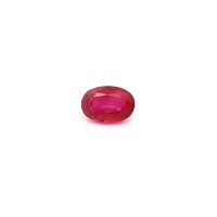0.86 ct Oval Red Natural Ruby