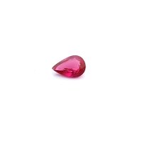 0.44 ct Pear Red Natural Ruby