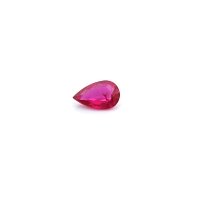 0.41 ct Pear Red Natural Ruby