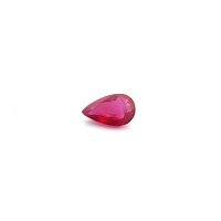 0.43 ct Pear Red Natural Ruby