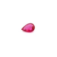 0.52 ct Pear Red Natural Ruby