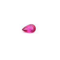 0.36 ct Pear Red Natural Ruby