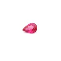 0.52 ct Pear Red Natural Ruby