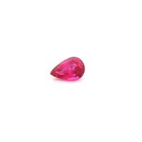 0.50 ct Pear Red Natural Ruby