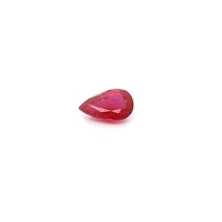 0.50 ct Pear Red Natural Ruby