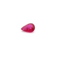 0.49 ct Pear Red Natural Ruby