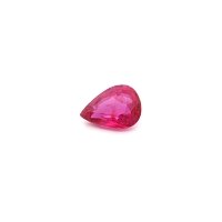0.91 ct Pear Red Natural Ruby